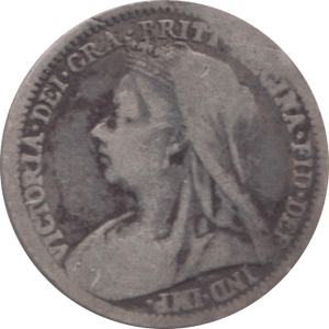 1901 THREEPENCE ( FINE ) - Threepence - Cambridgeshire Coins