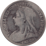 1901 THREEPENCE ( FINE ) - Threepence - Cambridgeshire Coins