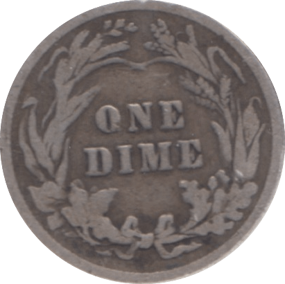 1901 USA SILVER DIME - SILVER WORLD COINS - Cambridgeshire Coins