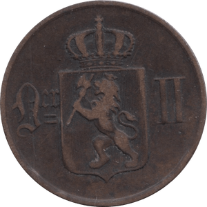 1902 5 ORE NORWAY - WORLD COINS - Cambridgeshire Coins