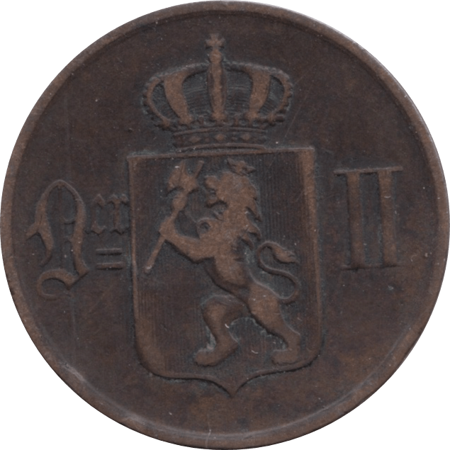 1902 5 ORE NORWAY - WORLD COINS - Cambridgeshire Coins