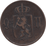 1902 5 ORE NORWAY - WORLD COINS - Cambridgeshire Coins