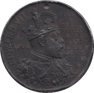 1902 BOROUGH OF CAMBRIDGE MEDALLION - MEDALLIONS - Cambridgeshire Coins
