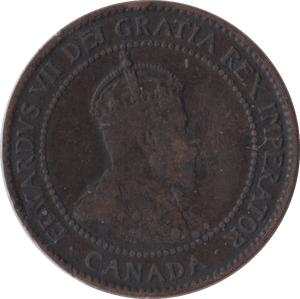 1902 CANADA ONE CENT - WORLD COINS - Cambridgeshire Coins