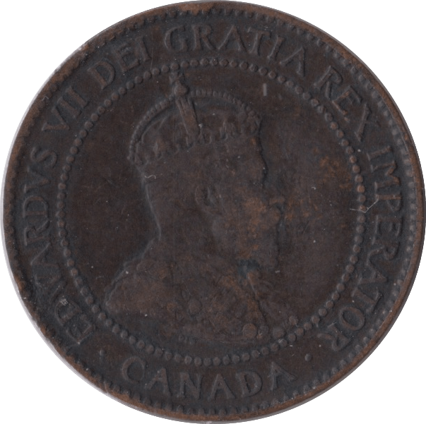 1902 CANADA ONE CENT - WORLD COINS - Cambridgeshire Coins