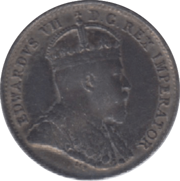 1902 CANADA SILVER 5 CENTS - WORLD SILVER COINS - Cambridgeshire Coins