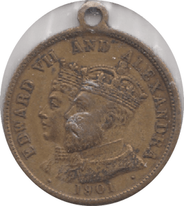 1902 CORONATION MEDAL - MEDALS - Cambridgeshire Coins