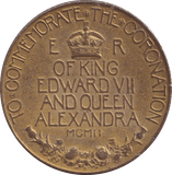 1902 CORONATION MEDAL - WORLD COINS - Cambridgeshire Coins