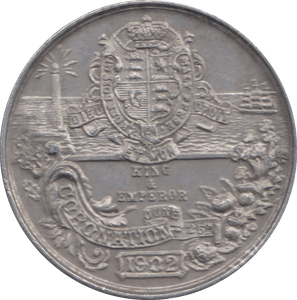 1902 CORONATION OF EDWARD VII COMMEMORATIVE MEDALLION - MEDALLIONS - Cambridgeshire Coins