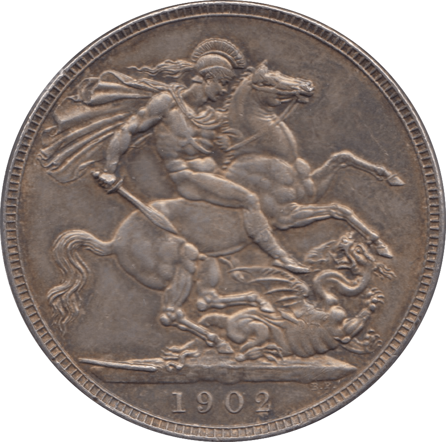 1902 CROWN ( AUNC ) II - Crown - Cambridgeshire Coins