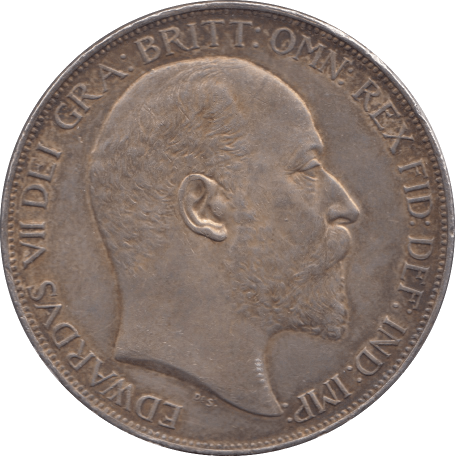 1902 CROWN ( AUNC ) II - Crown - Cambridgeshire Coins