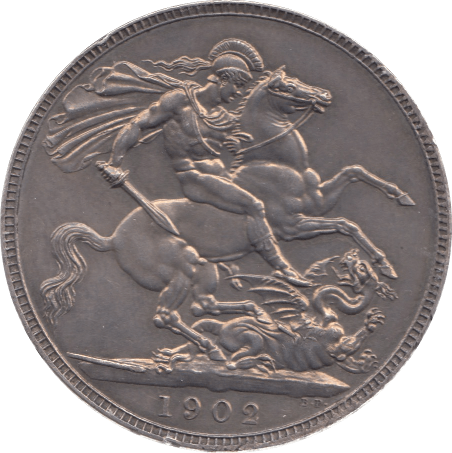 1902 CROWN ( EF ) 23 - Crown - Cambridgeshire Coins
