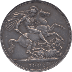 1902 CROWN ( EF ) 3 - Crown - Cambridgeshire Coins