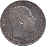 1902 CROWN ( EF ) - CROWN - Cambridgeshire Coins
