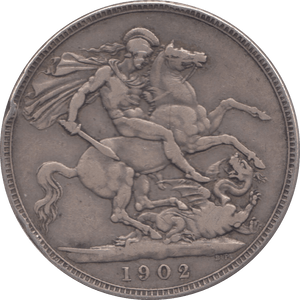 1902 CROWN ( GF ) 4 - Crown - Cambridgeshire Coins