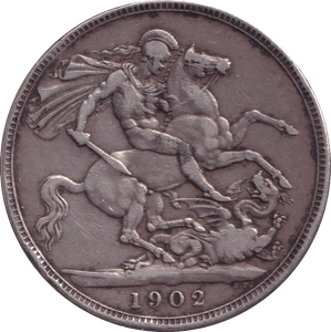 1902 CROWN ( GF ) - Crown - Cambridgeshire Coins