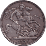 1902 CROWN ( GF ) - Crown - Cambridgeshire Coins