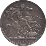 1902 CROWN ( GF ) - Crown - Cambridgeshire Coins