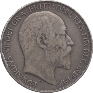 1902 CROWN ( VF ) B - Crown - Cambridgeshire Coins