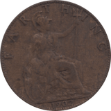 1902 FARTHING 2 ( GF ) 47 - Farthing - Cambridgeshire Coins