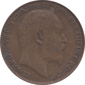 1902 FARTHING ( FAIR ) - Farthing - Cambridgeshire Coins