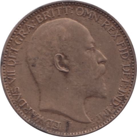 1902 FARTHING ( GVF ) 1 - Farthing - Cambridgeshire Coins