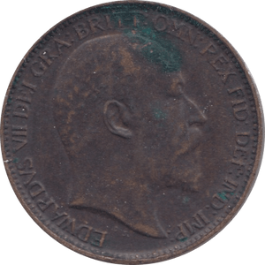 1902 FARTHING ( VF ) - Farthing - Cambridgeshire Coins