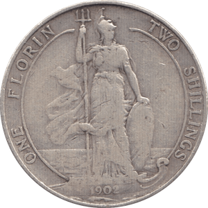 1902 FLORIN ( GF ) - FLORIN - Cambridgeshire Coins