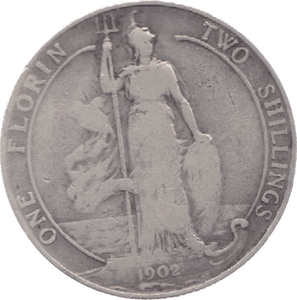 1902 FLORIN ( NF ) 6 - Florin - Cambridgeshire Coins