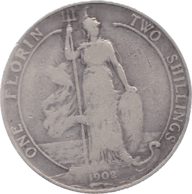 1902 FLORIN ( NF ) 6 - Florin - Cambridgeshire Coins