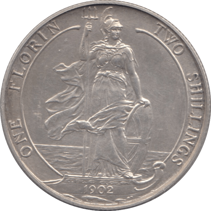1902 FLORIN ( PROOF ) MATT - Florin - Cambridgeshire Coins