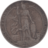 1902 FLORIN TONED ( FINE ) 3 - Florin - Cambridgeshire Coins