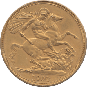 1902 GOLD DOUBLE SOVEREIGN ( MATT PROOF ) - Double Sovereign - Cambridgeshire Coins