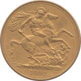 1902 GOLD DOUBLE SOVEREIGN ( MATT PROOF ) - Double Sovereign - Cambridgeshire Coins