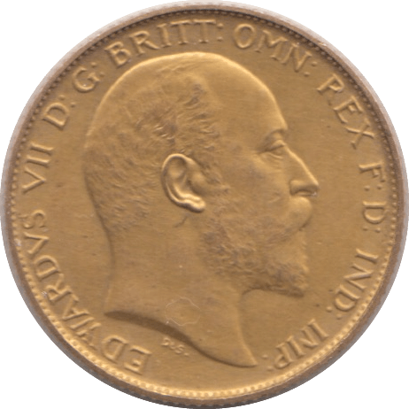 1902 GOLD HALF SOVEREIGN ( MATT PROOF ) - Half Sovereign - Cambridgeshire Coins