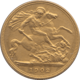 1902 GOLD HALF SOVEREIGN ( MATT PROOF ) - Half Sovereign - Cambridgeshire Coins