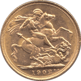 1902 GOLD SOVEREIGN ( EF ) MELBOURNE MINT - Sovereign - Cambridgeshire Coins
