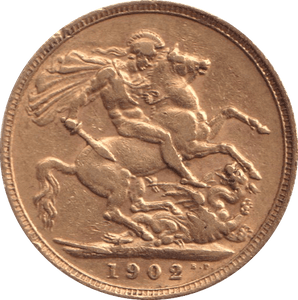 1902 GOLD SOVEREIGN ( GVF ) - Sovereign - Cambridgeshire Coins