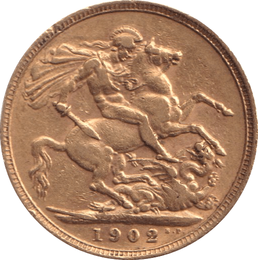 1902 GOLD SOVEREIGN ( GVF ) - Sovereign - Cambridgeshire Coins