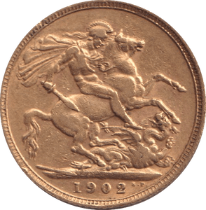 1902 GOLD SOVEREIGN ( GVF ) - Sovereign - Cambridgeshire Coins