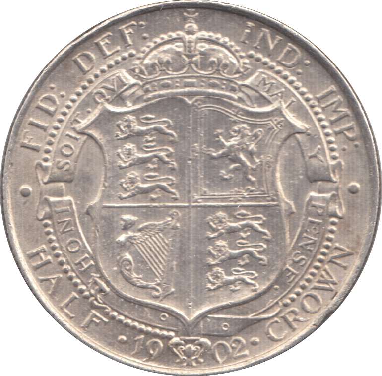 1902 HALFCROWN (AUNC) - Halfcrown - Cambridgeshire Coins