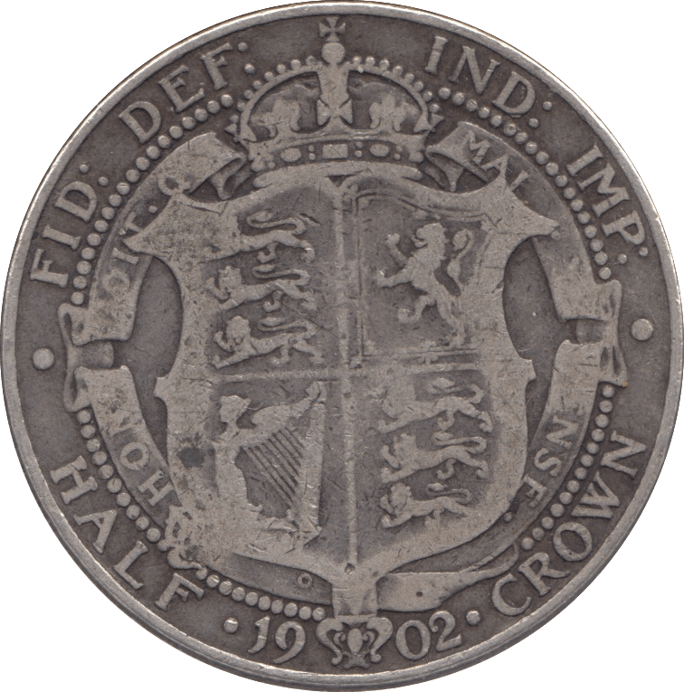 1902 HALFCROWN ( FINE ) - HALFCROWN - Cambridgeshire Coins