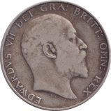 1902 HALFCROWN ( FINE ) - halfcrown - Cambridgeshire Coins