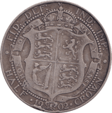 1902 HALFCROWN ( FINE ) - halfcrown - Cambridgeshire Coins