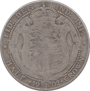 1902 HALFCROWN ( NF ) 3 - Halfcrown - Cambridgeshire Coins