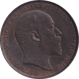 1902 HALFPENNY ( EF ) LOW TIDE - Halfpenny - Cambridgeshire Coins