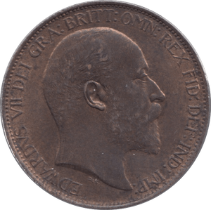1902 HALFPENNY ( UNC ) 3 - Halfpenny - Cambridgeshire Coins