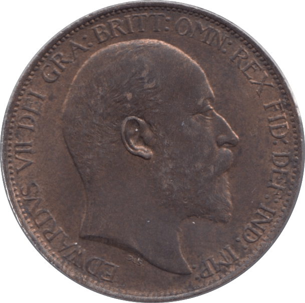 1902 HALFPENNY ( UNC ) 3 - Halfpenny - Cambridgeshire Coins
