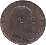 1902 HALFPENNY ( UNC ) 3 - Halfpenny - Cambridgeshire Coins