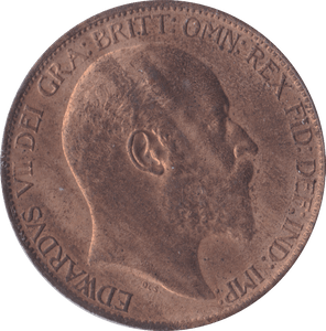 1902 HALFPENNY ( UNC ) B - Halfpenny - Cambridgeshire Coins